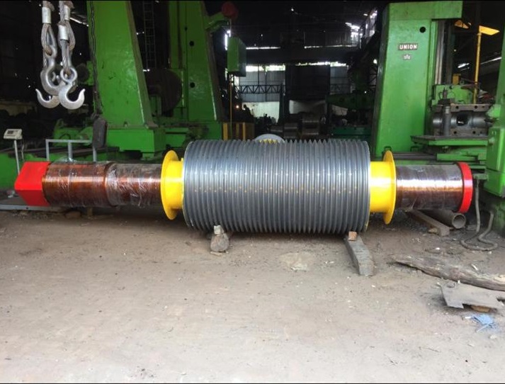 Sugar Mill Shell Roller With Shaft